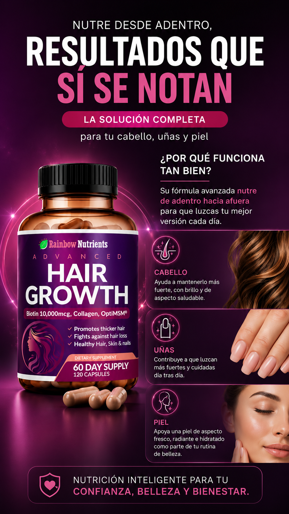 Advanced Hair Growth – Rainbow Nutrients